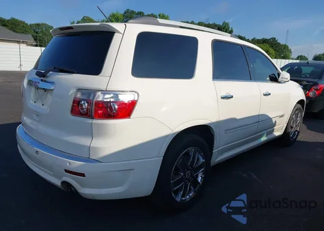 2012 GMC Acadia Denali из США, поврежденный, VIN 1GKKRTED2CJ149461